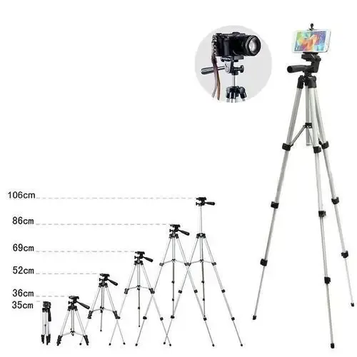 Trépied Universel Pour Smartphone Et Appareil Photo 3110 – Gris 2